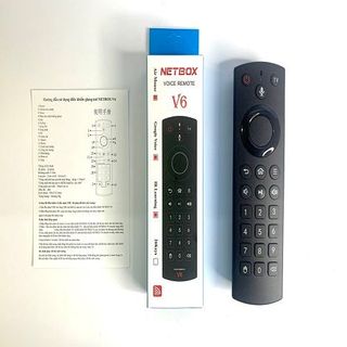 Remote NETBOX V6 | Voice Điều khiển giọng nói | Chuột bay