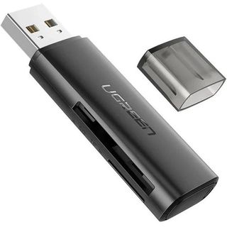 UGREEN 40752 - USB 3.0 to TF + SD Dual Card Reader (Black)
