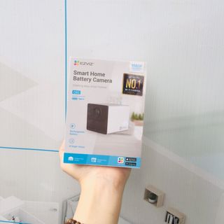 Camera Wi-Fi 2MP Ezviz CB2 TRẮNG, Type-C, có PIN