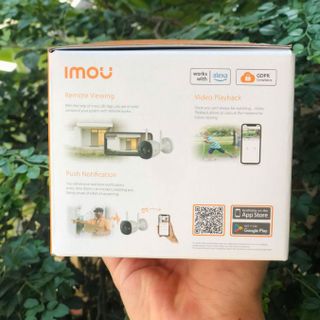 Camera wifi ngoài trời 5MP IMOU F52P Bullet 2C