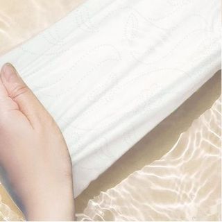 Thùng 10 bịch giấy treo đa năng Hoa Hồng, Khăn rút 4 lớp treo tường mỗi bịch 1000 tờ - CTB822