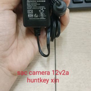 Sạc 12V/2A HUNTKEY - Loại 1 (Có cục chống nhiễu)