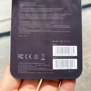 Thẻ nhớ 64GB HIKVISION C1 màu đen (Lifetime | Hộp 50c)