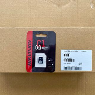 Thẻ nhớ 64GB HIKVISION C1 màu đen (Lifetime | Hộp 50c)