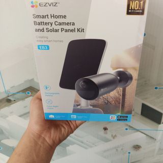 Camera Wifi EZVIZ có PIN và SOLAR EB3 2K (3MP | All In One)