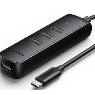 UGREEN -10916 USB-C to 4*USB 3.0 Hub 20cm