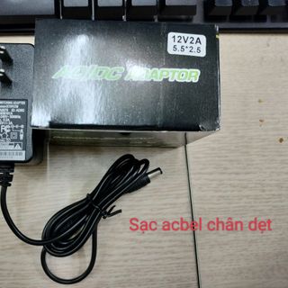 Sạc 12V/2A ACBEL Chân dẹt