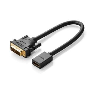 UGREEN 20118 - DVI Male to HDMI Female Adapter Cable 22cm (Black)