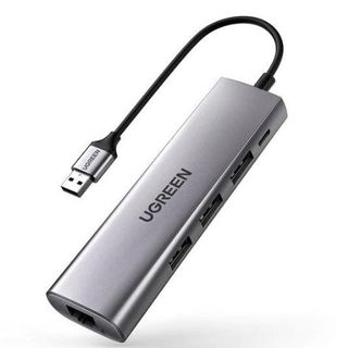 UGREEN 20805 - USB 3.0 to 4*USB 3.0 Hub Aluninum With USb-C power port