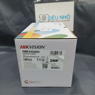 Camera IP HIKVISON DS-2CD1027G0-LUF (2MP | Có màu | Có Mic)