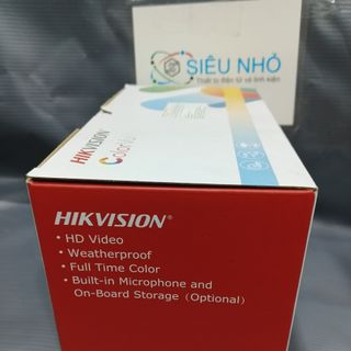 Camera IP HIKVISON DS-2CD1027G0-LUF (2MP | Có màu | Có Mic)