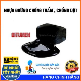 NHỰA ĐƯỜNG CHỐNG THẤM , CHỐNG DỘT 1KG , SỬ LÝ VẾT NỨT , CHÈN KHE CO GIÃN , CHỐNG RỈ , CHỐNG MỐI MỌT