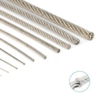 DÂY CÁP THÉP BỌC NHỰA, CÁP LỤA BỌC NHỰA, CÁP MẠ KẼM BỌC NHỰA PVC PHI 3, 4, 5, 6, 8, 10, 12mm….