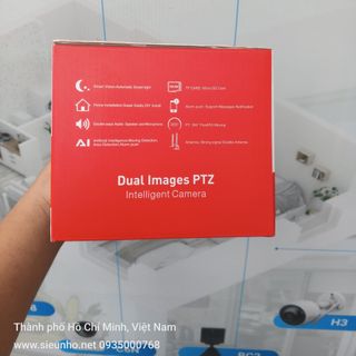 Camera Wifi Yoosee 10MP 2 khung hình Q46A PRO+ Đèn báo động đỏ | ONVIF | 4K | Ngoài trời | 2 ống kính 2 khung hình (Loại A - Bảo hành 1 năm)