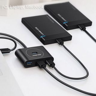 UGREEN 20290 - USB 3.0 Hub 0.5m (Black)