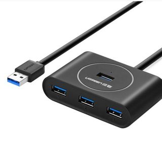 UGREEN 80657 - USB 3.0 4 Ports Hub Black 1M