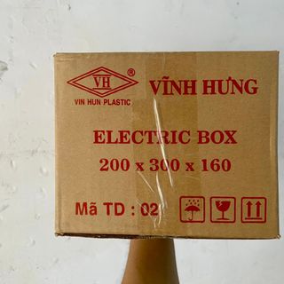 Tủ nhựa ABS - 200x300x160mm - Trắng