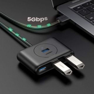 UGREEN 10915 - USB 3.0 4 Ports Hub Black 0.25M