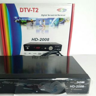 Đầu Thu Truyền Hình KTS DVB-T2 Patensat HD-2008 tặng thêm 1 Anten AVG