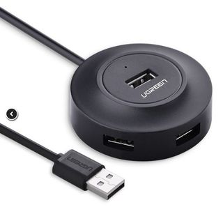 UGREEN 20277 - USB 2.0 Hub 4 Ports 1m (Black)