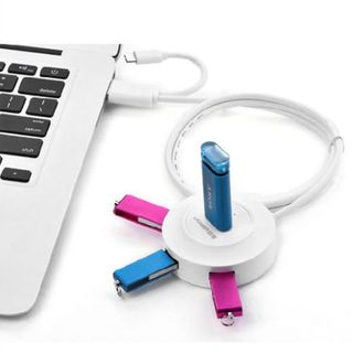 UGREEN 20270 - USB 2.0 Hub 4 Ports 1m (White)