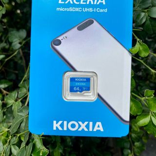Thẻ nhớ 64GB KIOXIA (Hàng chính hãng | Bảo hành 5 năm | Hộp 20c) - Khuyên dùng với CAMERA REOQOO