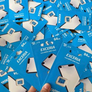 Thẻ nhớ 64GB KIOXIA (Hàng chính hãng | Bảo hành 5 năm | Hộp 20c) - Khuyên dùng với CAMERA REOQOO