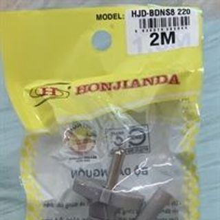 DÂY NGUỒN SỐ 8 0.5mm2 - 2.0M/ 220 / Xám - Hàng chính hãng HJD (1 Thùng * 8 Hộp * 30 Sợi)