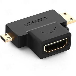 UGREEN 20144 - Micro HDMI + Mini HDMI Male to HDMI Female Adapter