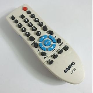 Remote tivi SANYO TV124 Huayu - Nút xanh ( Hộp)