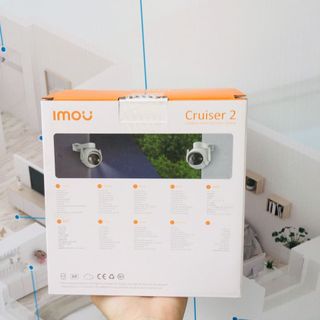 Camera Wifi Imou 5MP GS7 series | 3K | Ban đêm có màu | Tích hợp LOA, đàm thoại 2 chiều GS7EP-5M0WE (Full Option)