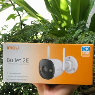 Camera wifi cố định 3MP IMOU F32FP | Ultra HD 2K | Ban đêm có màu | Tích hợp micro | Thùng 16c | Bullet 2E --- Thay thế dần Bullet 2C F22P , F22FP
