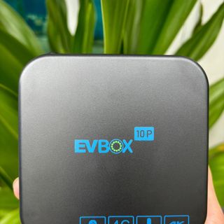Android Tivi Box EVBOX PRO 10P chuẩn 4K có ĐK giọng nói (Ram 4G)