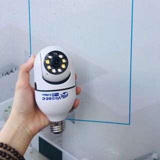Camera Wi-Fi BÓNG ĐÈN YOOSEE cổ điển 1 mắt, chui E27, có màu ban đêm