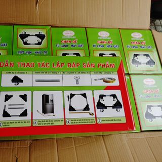Chân máy giặt tủ lạnh Hoàng Tâm HT800 ( mẫu lớn, loại tốt | 10C/T )