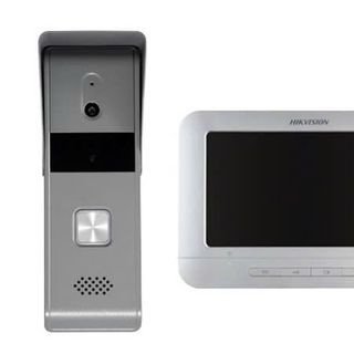 Bộ điện thoại gọi cửa có hình HIKVISION DS-KIS203T ( gồm 1 màn + 1 nút+ nguồn 12v1a)