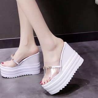 DÉP XUỒNG QUAI TRONG DÂY ĐÁ HOA 12P