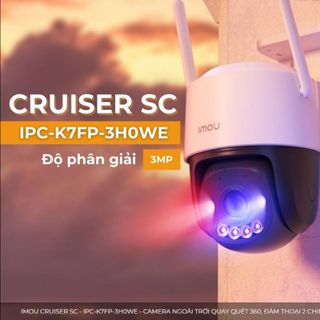 Camera Wifi IMOU K7FP-3MP (Cruiser SC 3MP | Outdoor | FullColor)