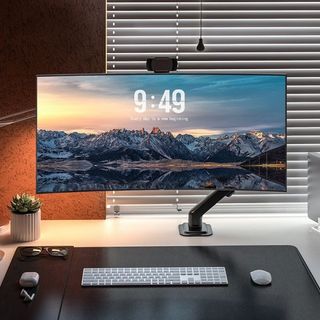 Arm 1 màn hình Humanmotion T6 (Trắng / Đen, 17-27")