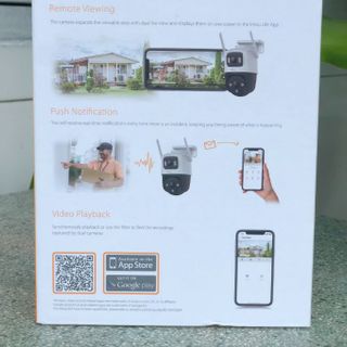 Camera Wifi Imou 6MP S7XP-6M0WED - 2 mắt 2 khung hình (Thùng 12C)