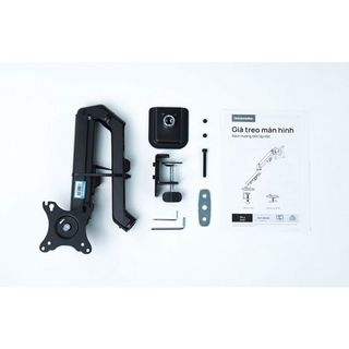 Arm 1 màn hình Humanmotion T6 (Trắng / Đen, 17-27")