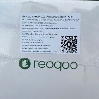 AI Camera Wi-Fi 4MP Reoqoo Smart Camera X31B chuẩn 2K+, có màu ban đêm, phát hiện đám cháy bất thường (Mã: XT-X10B | Thùng 16c | Bảo hành 2 năm toàn quốc )