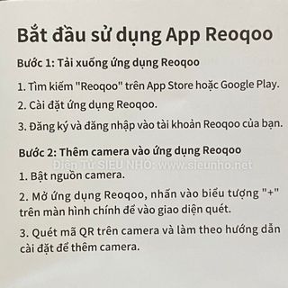 AI Camera Wi-Fi 3MP Reoqoo Smart Camera X10 chuẩn 2K, phát hiện đám cháy bất thường (Mã: XT-X10B | Thùng 20c | Bảo hành 2 năm toàn quốc )