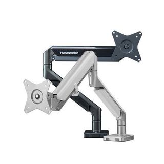Arm 1 màn hình Humanmotion T2 (Trắng / Đen, 17-27", Form thẳng, dành cho nam)