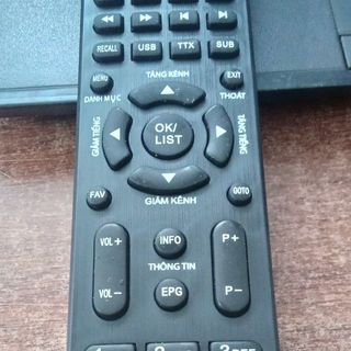 Remote Điều Khiển Đầu Thu Top T2 (Vinasat) – dùng chung cho Remote Điều Khiển Đầu Thu VHM*