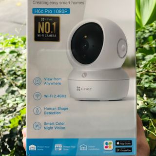 Camera Wifi EZVIZ H6C PRO 1080P 2MP (Ban đêm có màu + Gọi điện + Human + 512GB + TypeC)