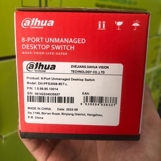 Switch Dahua DH-PFS3008-8ET-L