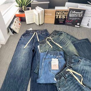 Quần Jean nữ Coton ko giãn xịn