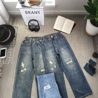 Quần Jean nữ Coton ko giãn xịn
