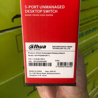 Switch Dahua DH-PFS3005-5ET-L